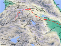 KARS-TBILISI-BAKU CONSTRUCTION SLOWS DOWN