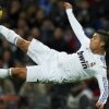 Cristiano Ronaldo hits himself in the face with a bicycle kick Cristiano Ronaldo hits himself in the face with a bicycle kick
